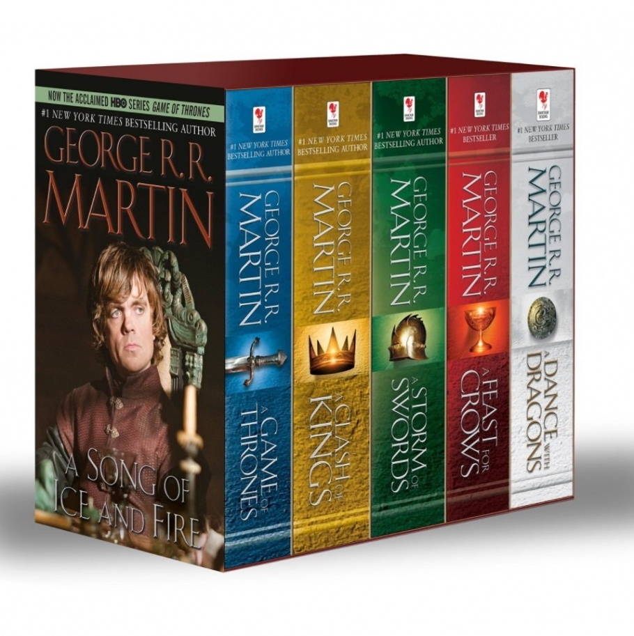 Martin, George R R (Author) George R. R. Martin's a Game of Thrones 5-Book Boxed Set (Song of Ice and Fire Series) 