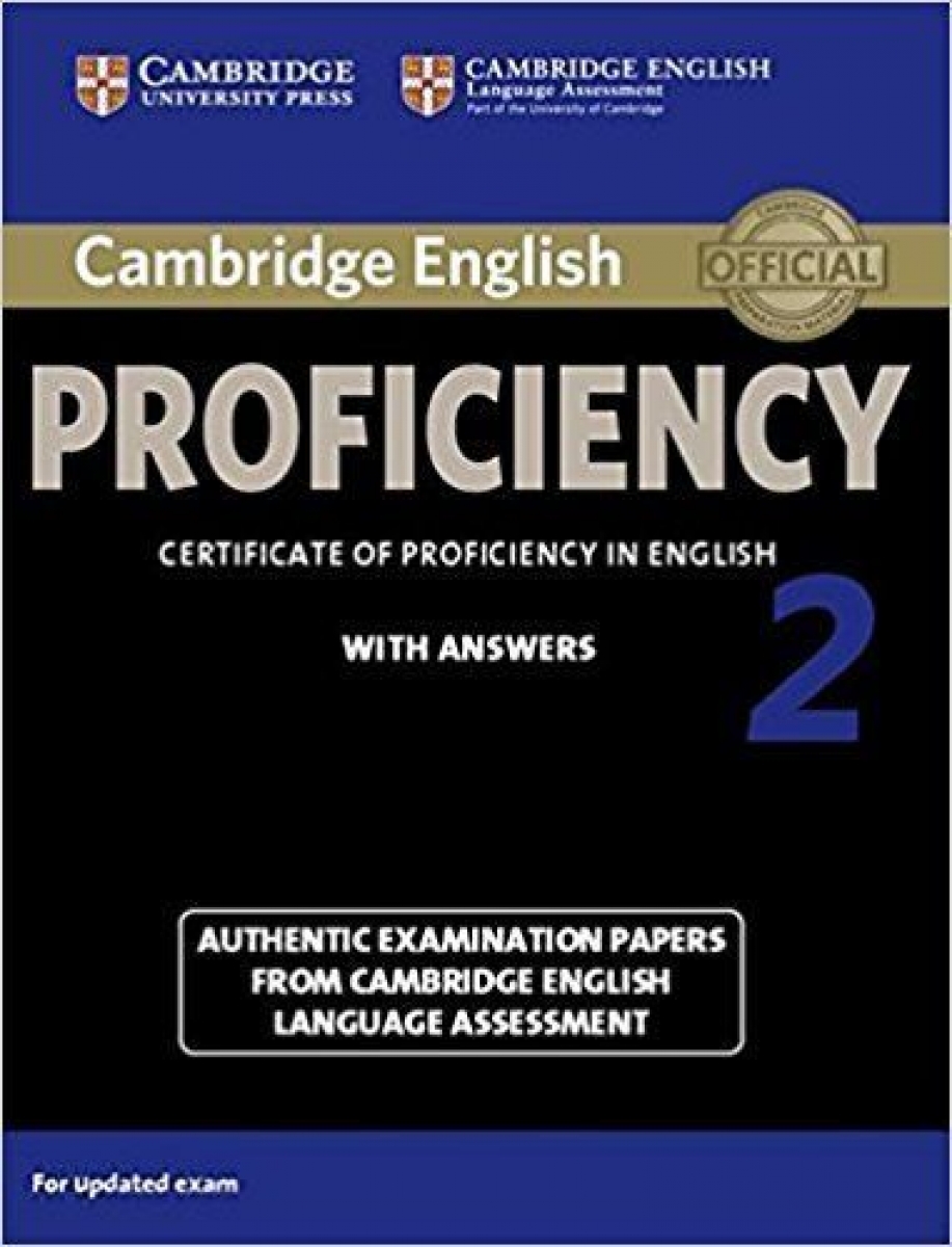 Cambridge English Proficiency 2 (for Updated Exam) Student's Book with Answers 