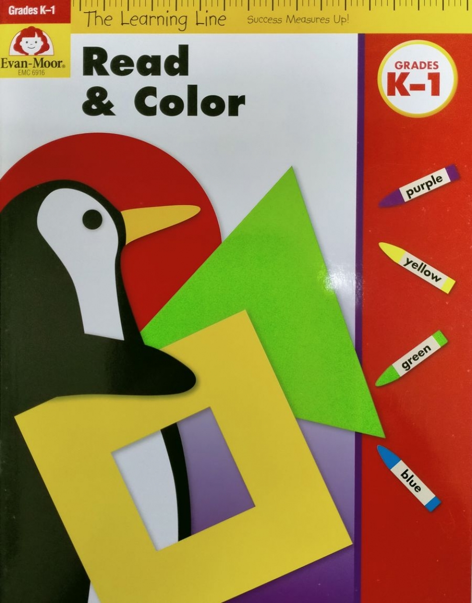 Read & Color, Grades K-1 
