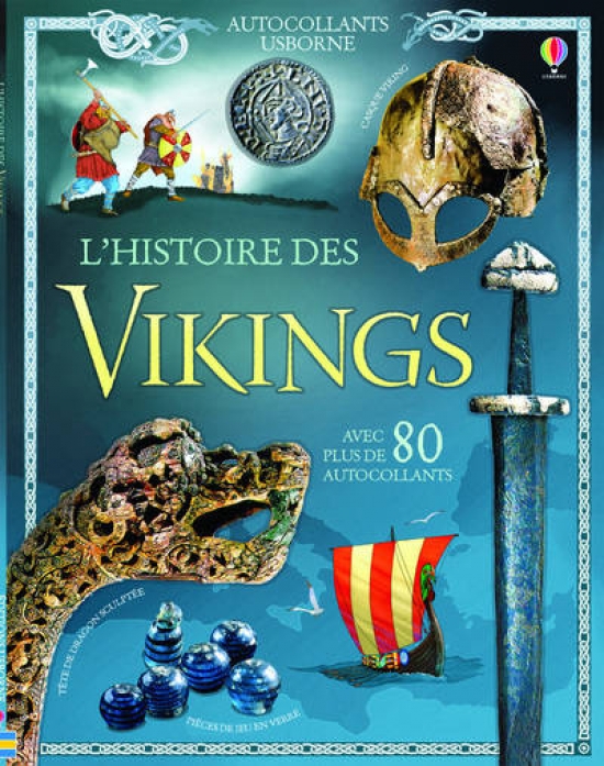 L'histoire des Vikings - Documentaires en autocollants 