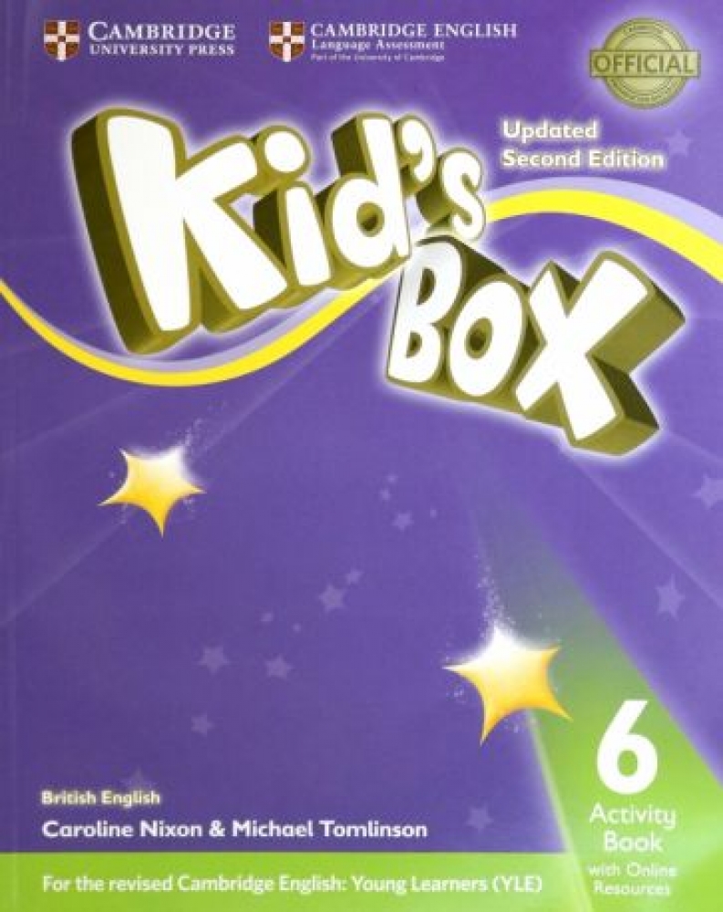 Caroline Nixon, Michael Tomlinson Kids Box Updated Second Edition 6 Activity Book +Online Resource 