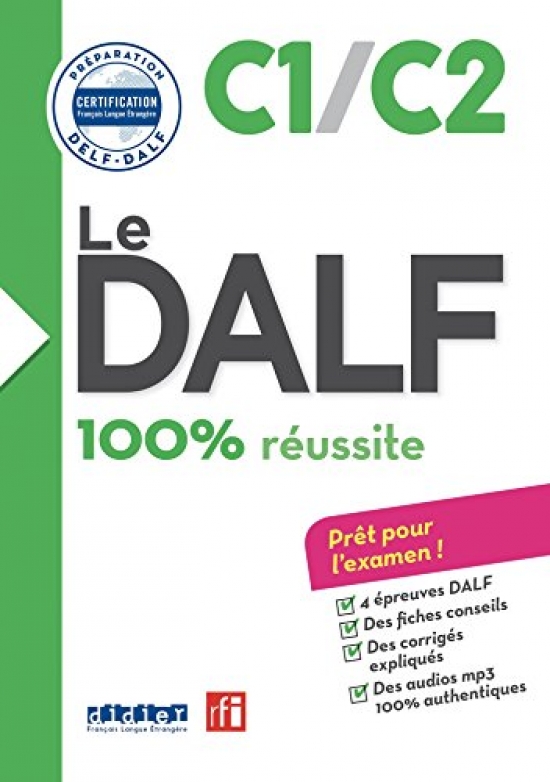 Bertaux L. et al. Nouveau DALF C1-C2 Livre + CD 