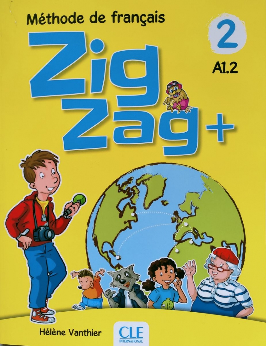 Vanthier Helene Zigzag Plus 2: Livre + DVD A1.2 