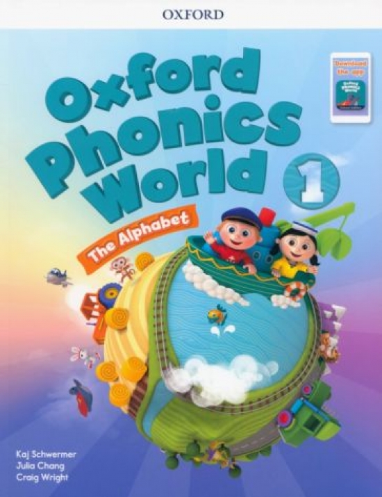 Wright Craig, Schwermer Kaj, Chang Julia Oxford Phonics World: Level 1: Student Book with App Pack 1 