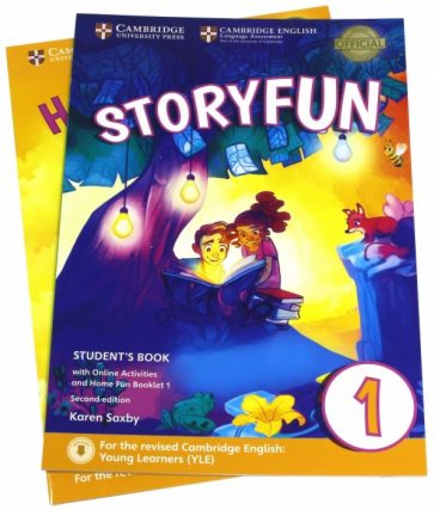 Saxby K. Storyfun for Starters Level 1 Students Book with Online Activities without  Home Fun Booklet   2nd Edition 