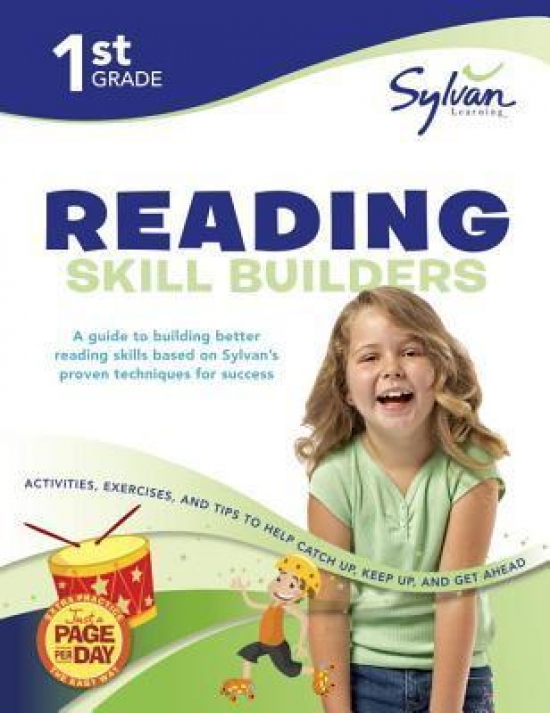 Sylvan Learning 1st Grade Reading Skill Builders Workbook 