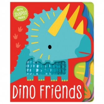Shaped Board Book Dino Friends 