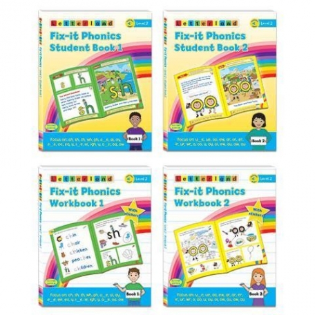 Lisa Holt Fix-it Phonics (2nd Edition) Level 2 Student Pack  