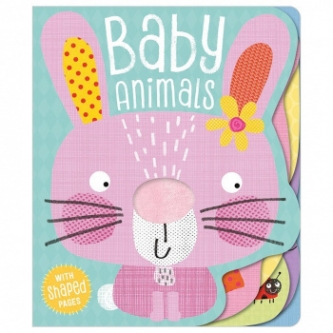 Shaped Board Book Baby Animals 
