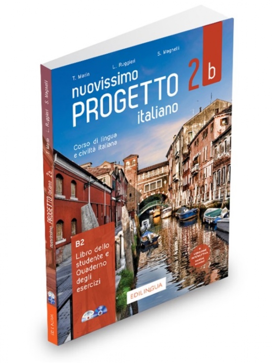 Marin, T. Nuovissimo Progetto italiano 2b - Libro+Quaderno+CD+DVD  