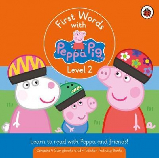 Peppa Pig First Words with Peppa Level 2 Box Set 