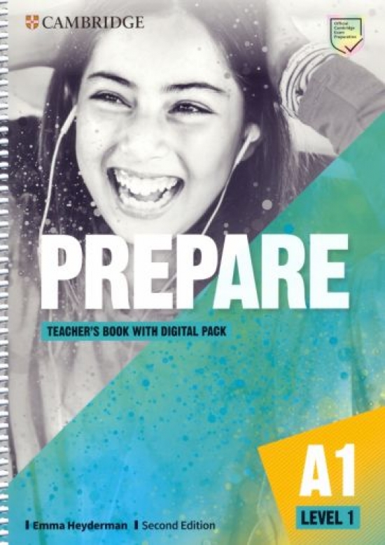 Emma Heyderman Prepare A1 Level 1 Teacher's Book with Digital Pack. Second Edition 