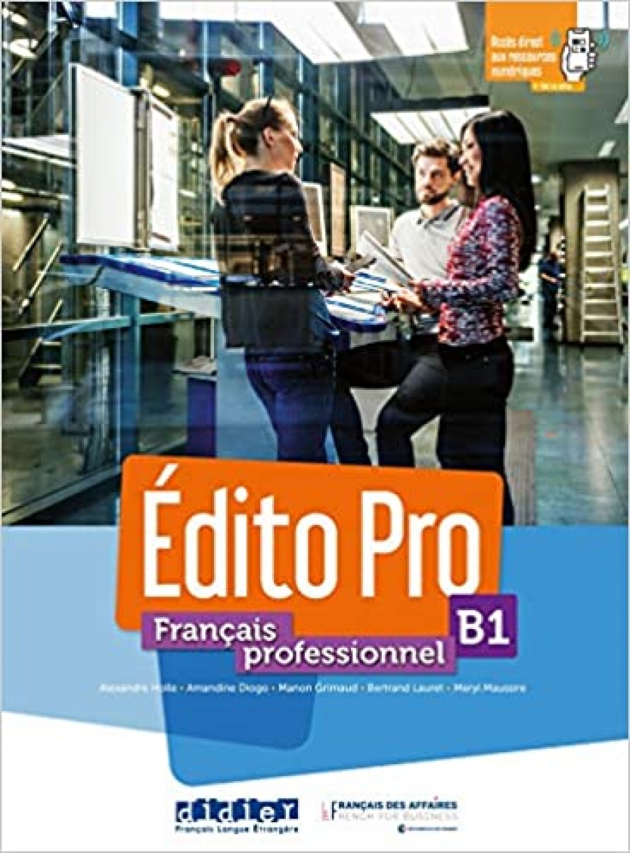 Holle, A. et al. Edito Pro niv. B1 - Livre + DVD 
