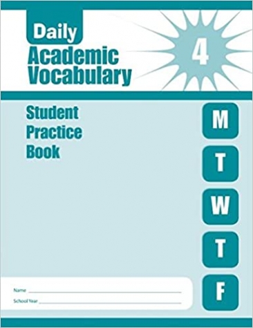 Daily Academic Vocabulary Grade 4 Student Workbook 