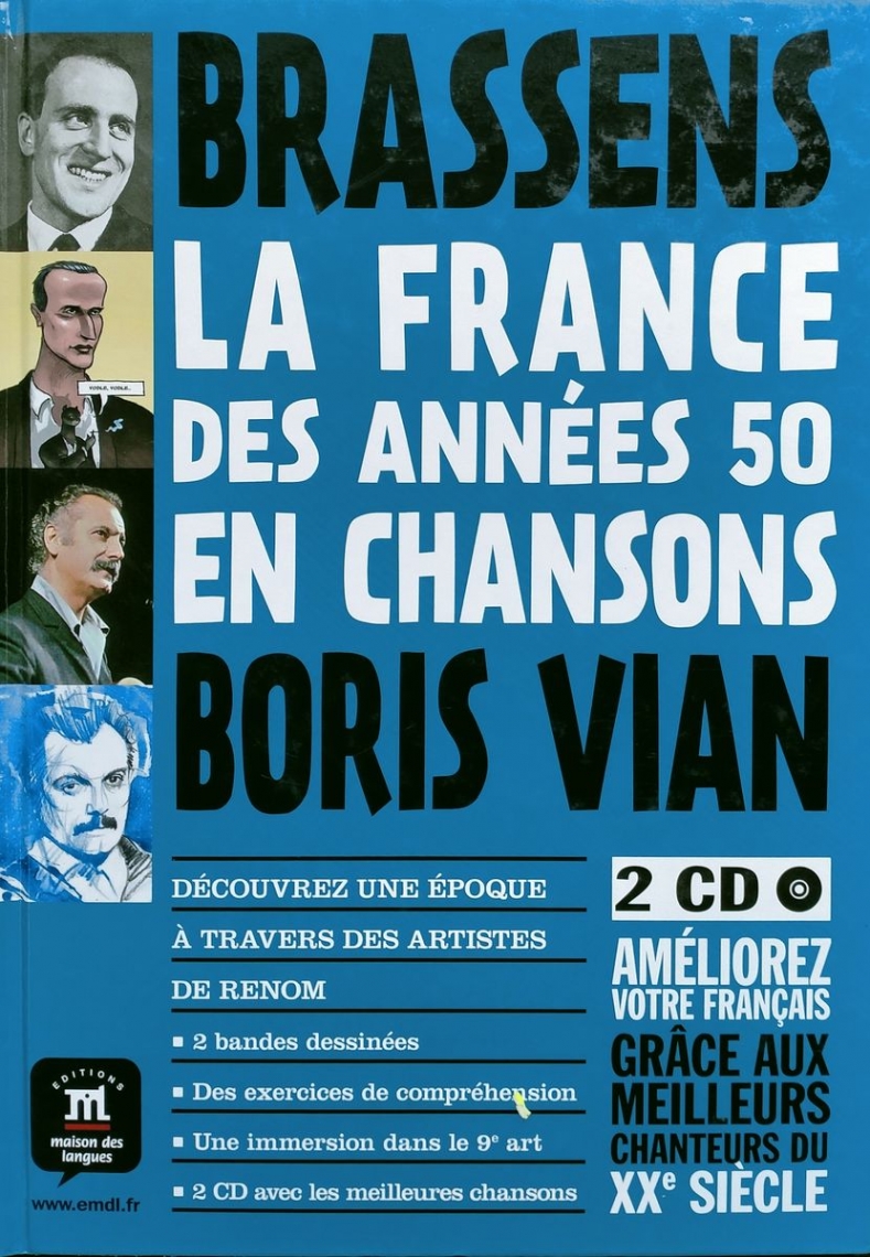 Youmna Tohme La France des annees 50 en chansons - Bande dessin (French Edition) + 2 CD 