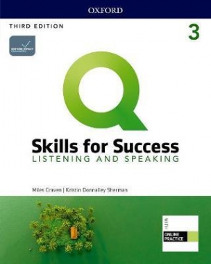 Miles Craven Q Skills for Success Listening and Speaking (3rd Edition) 3 Student Book with iQ Online Practice 