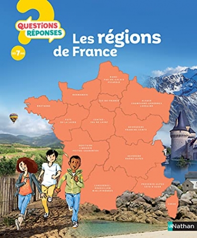 Les regions de France 