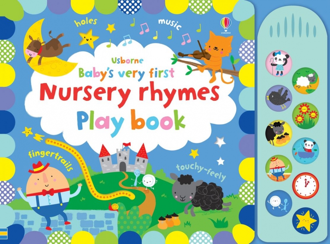 Fiona Watt Usborne Baby's Very First Nursery Rhymes Playbook 