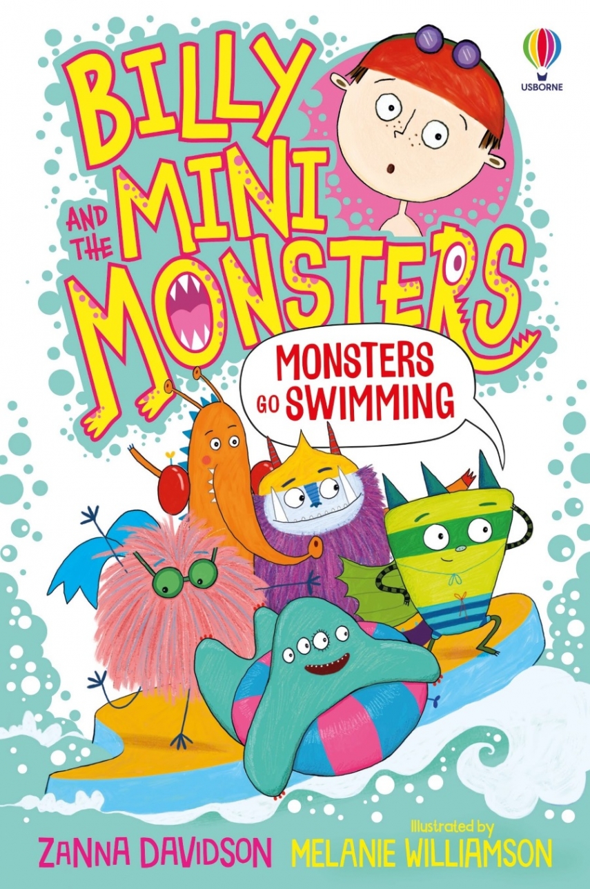 Zanna Davidson Usborne Young Reading 2 Billy and the Mini Monsters - Monsters Go Swimming 