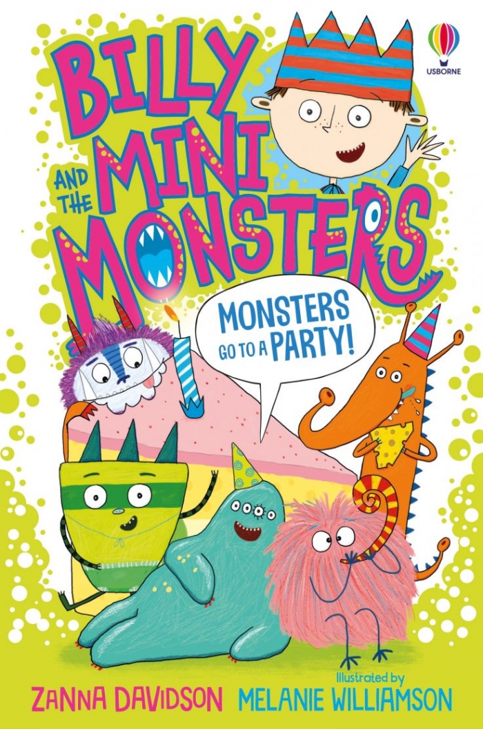 Zanna Davidson Usborne Young Reading 2 Billy and the Mini Monsters - Monsters Go to a Party! 