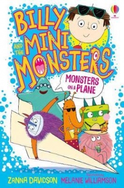 Zanna Davidson Usborne Young Reading 2 Billy and the Mini Monsters - Monsters on a Plane 