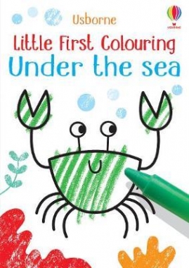 Robson Kirsteen Usborne Little First Colouring Under the Sea 