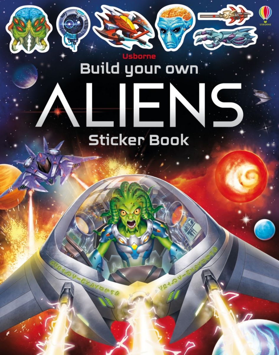 Tudhope Simon Build Your Own Aliens Sticker Book 