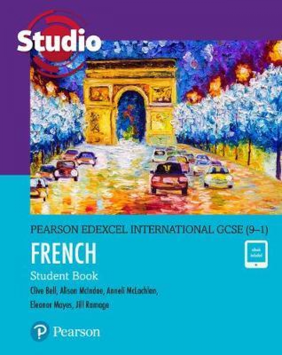 Pearson Edexcel International GCSE (9-1) French Studio Student Book and ebook 