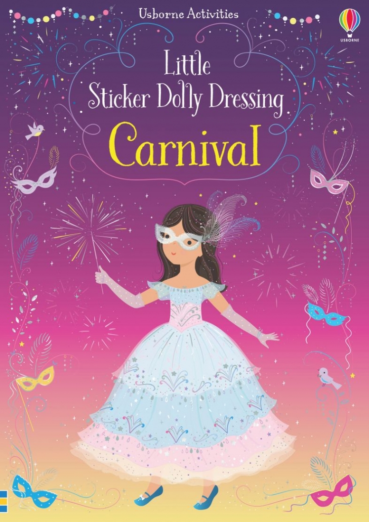 Fiona Watt Little Sticker Dolly Dressing Carnival 