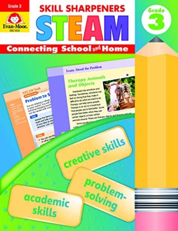 Skill Sharpeners STEAM Grade 3 Activity Book 