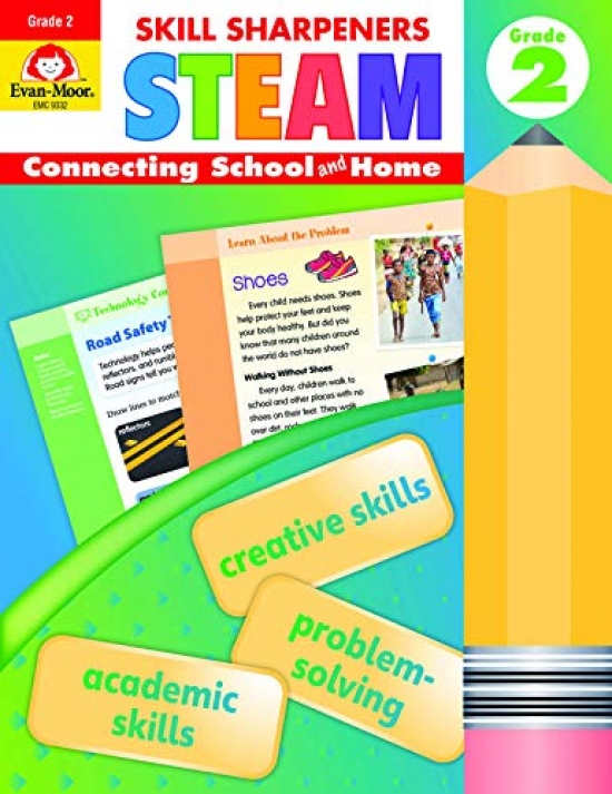 Skill Sharpeners STEAM Grade 2 Activity Book 