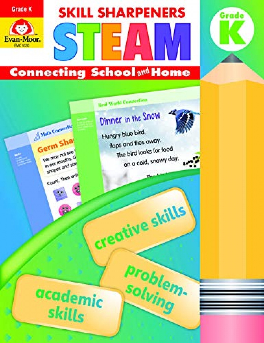 Skill Sharpeners STEAM Grade K Activity Book 