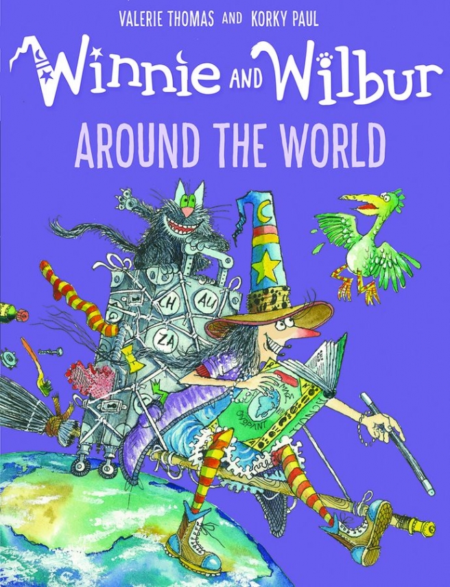 Valerie Thomas Winnie and Wilbur: Around the World with Audio CD 