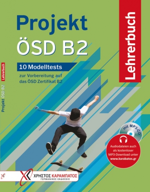 Projekt SD B2 10 Modelltests / Lehrerbuch mit MP3-CD 