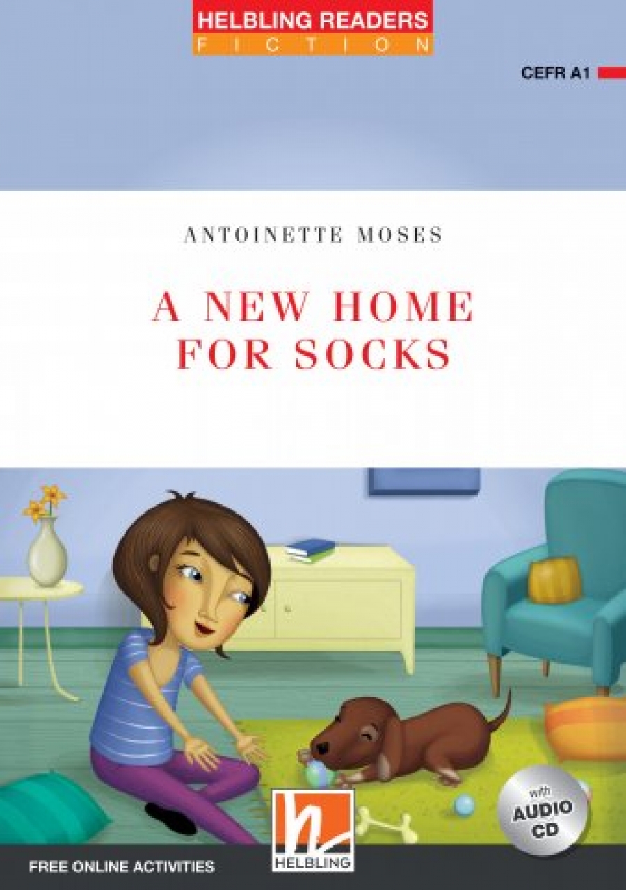 Moses, Antoinette A New Home for Socks + CD-ROM (Fiction, Level 1) 