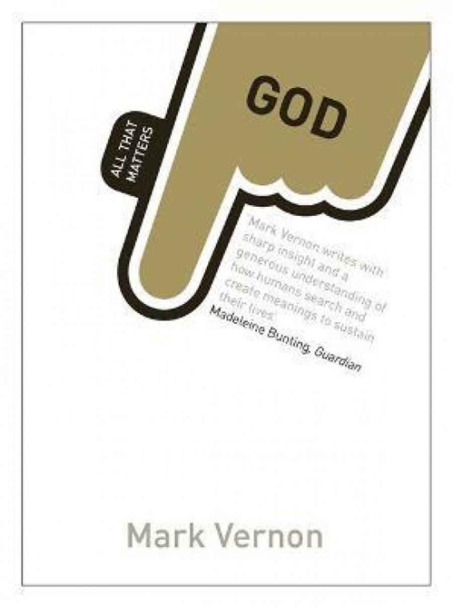 Vernon, Mark All That Matters: God 