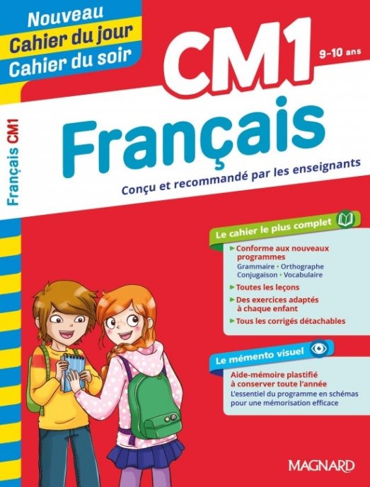 Collectif Cahier du jour/Cahier du soir Francais CM1 Ed2019 