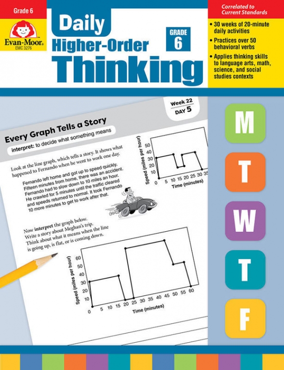 Daily Higher-Order Thinking, Grade 6 - Teacher's Book 