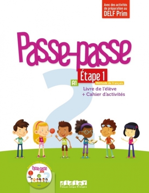Meynadier, M. et al. Passe - Passe 2 Etape 1 - Livre + Cahier + CD 