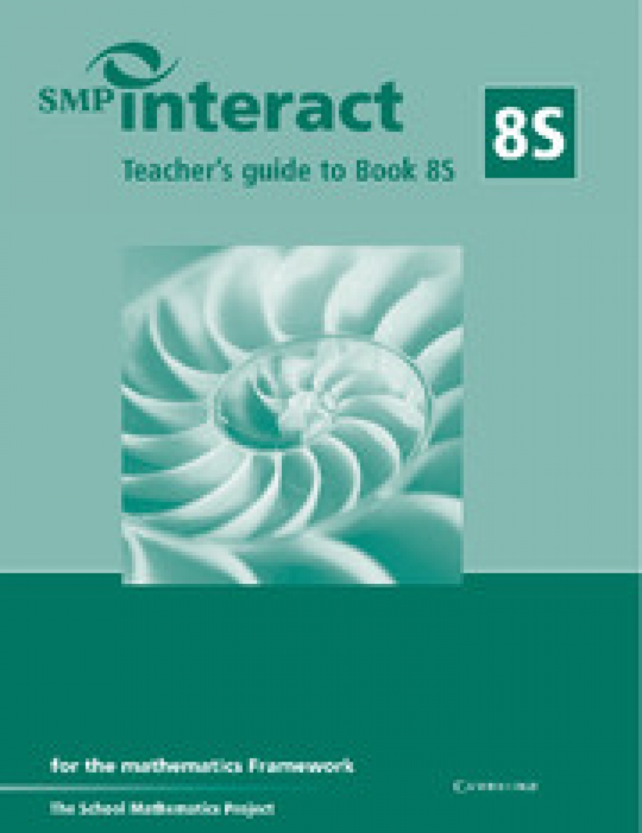 School Mathematics Project Smp Interact Teacher's Guide to Book 8s 