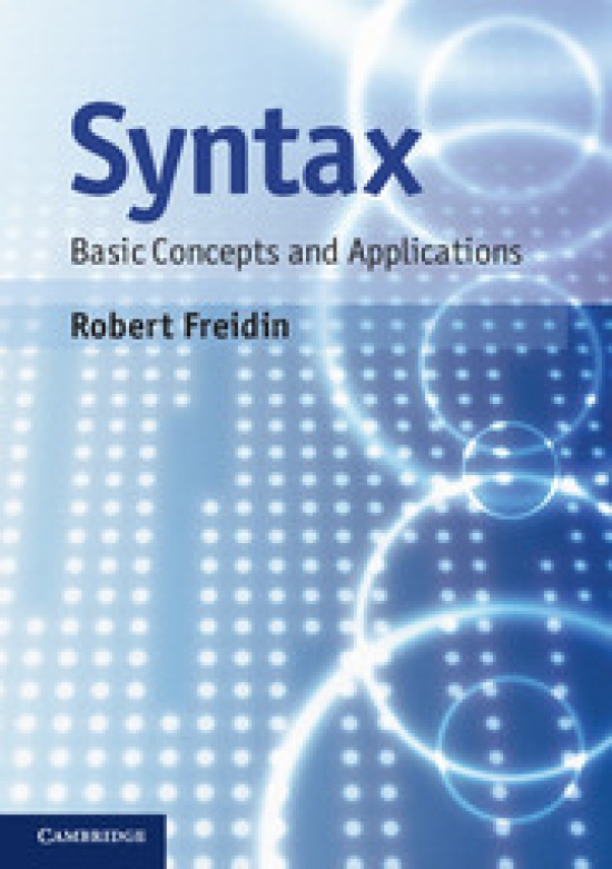 Robert Freidin Syntax 
