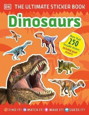Dk Ultimate Sticker Book: Dinosaurs 