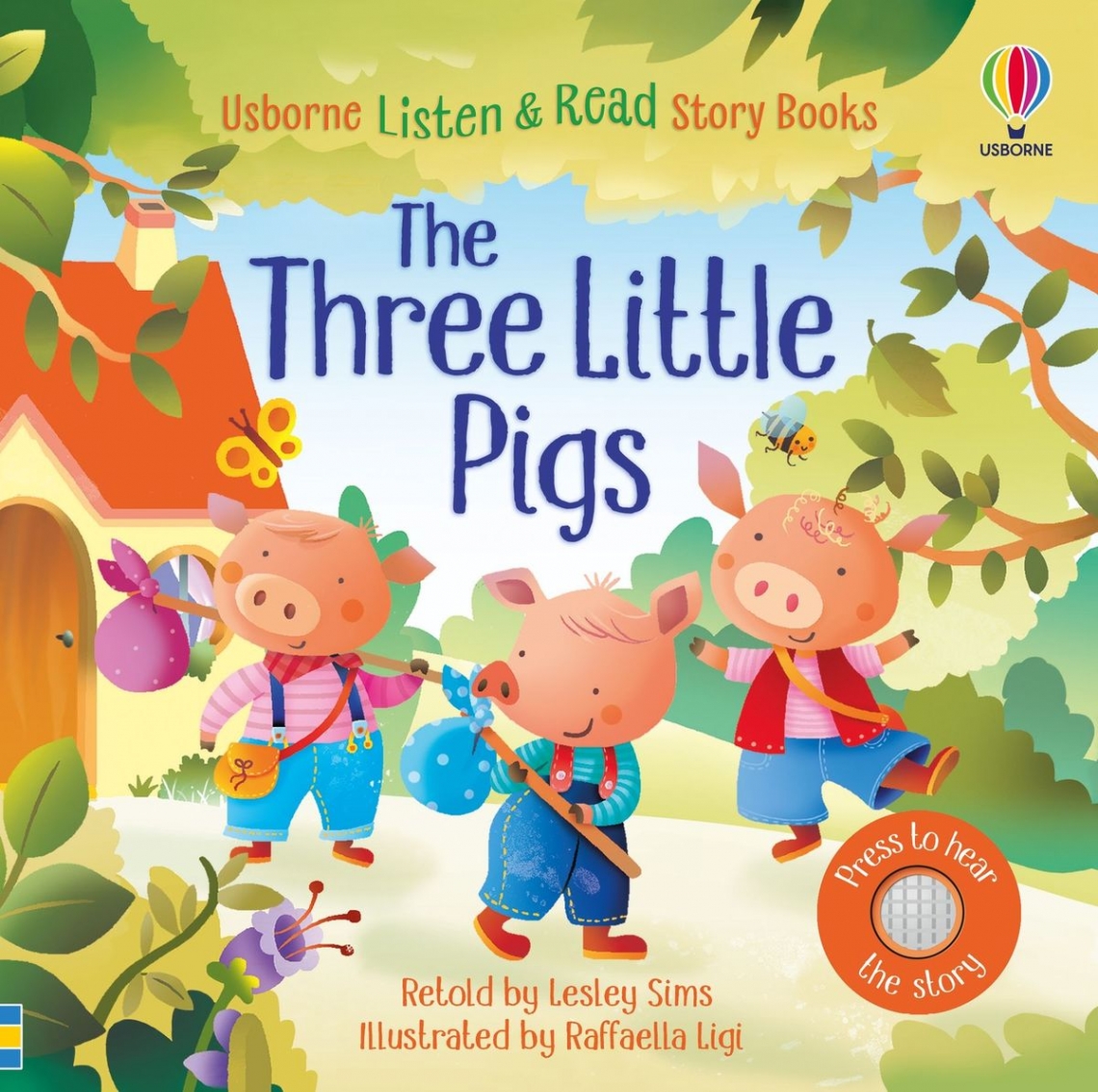 Lesley Sims Usborne Listen and Read Story Books The Three Little Pigs 