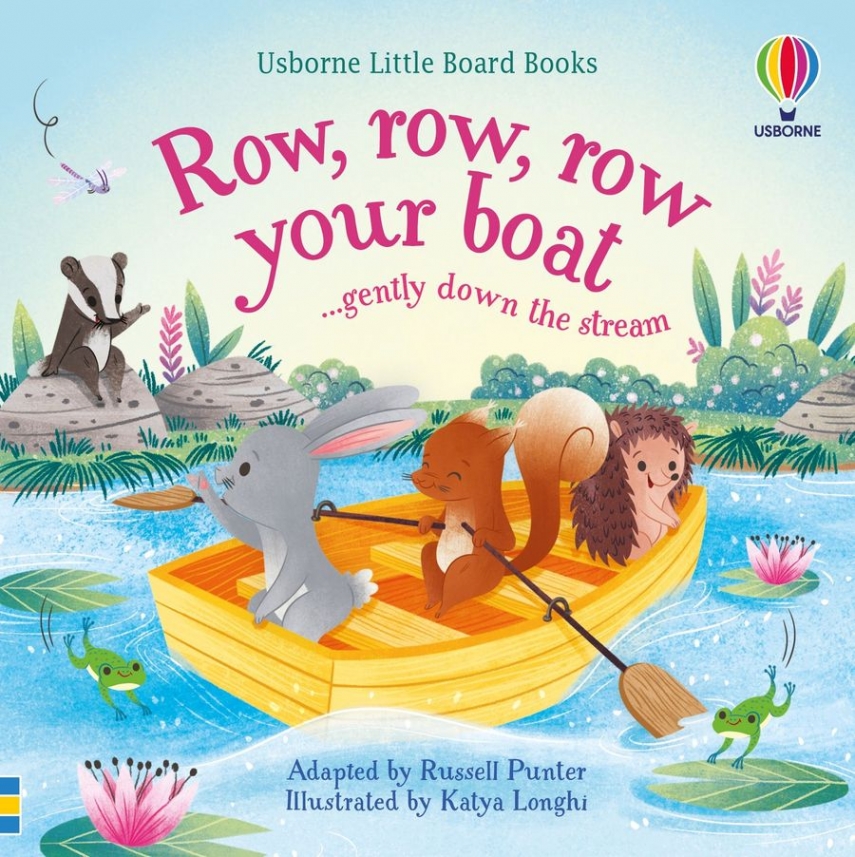 Russell Punter Usborne Little Board Books Row, row, row your boat 