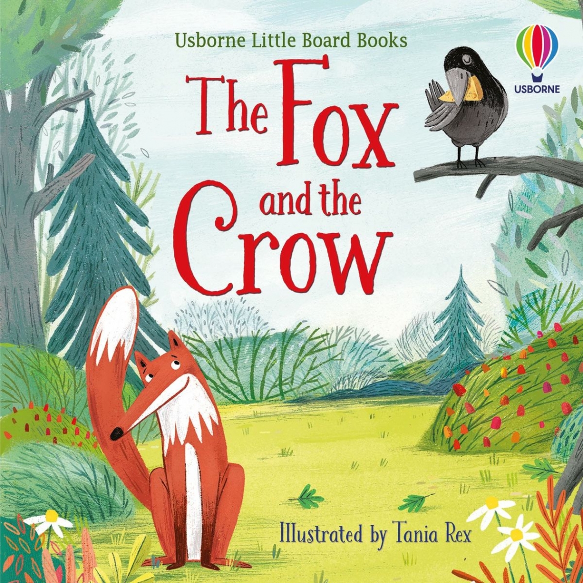 Lesley Sims Usborne Little Board Books The Fox and the Crow 