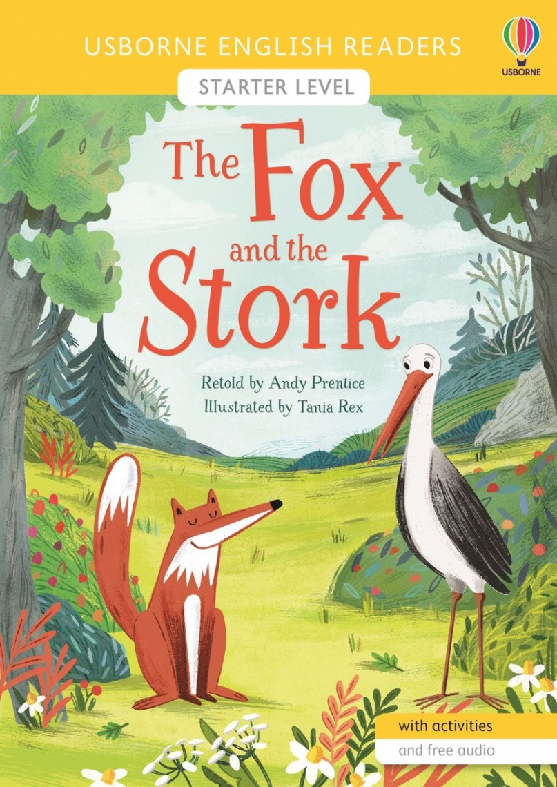 Usborne English Readers  Starter The Fox and the Stork 