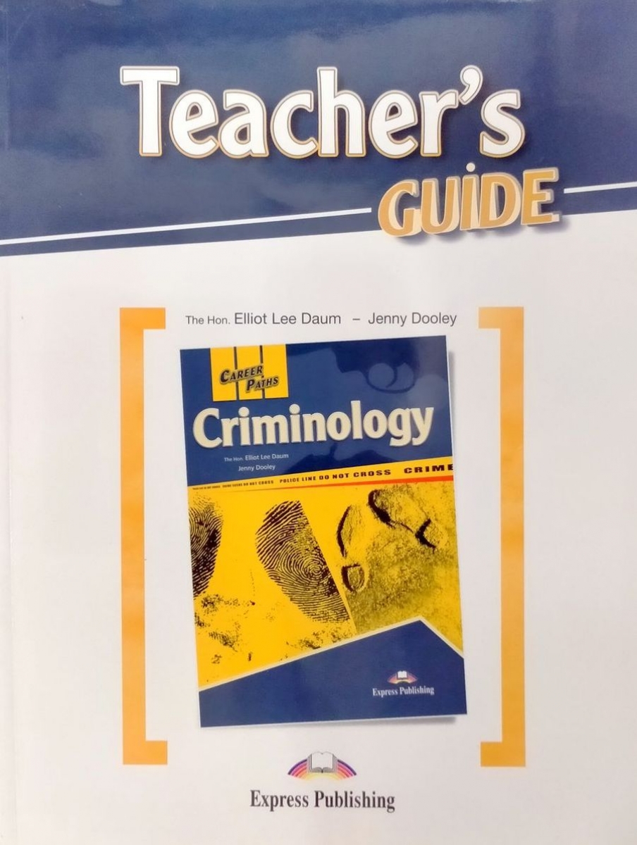 Adrian Hanson Career Paths - Criminology Teacher's Guide 