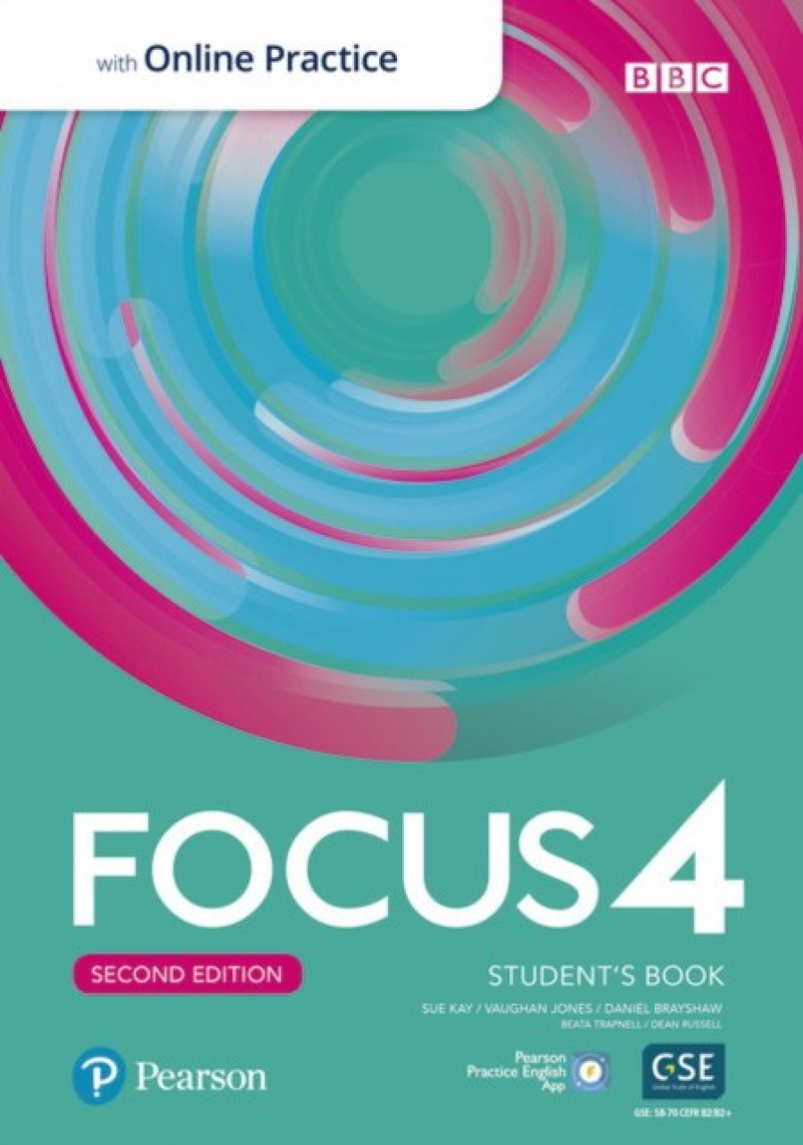 Kay Sue Focus 4. Student's Book + Active Book with Online Practice 