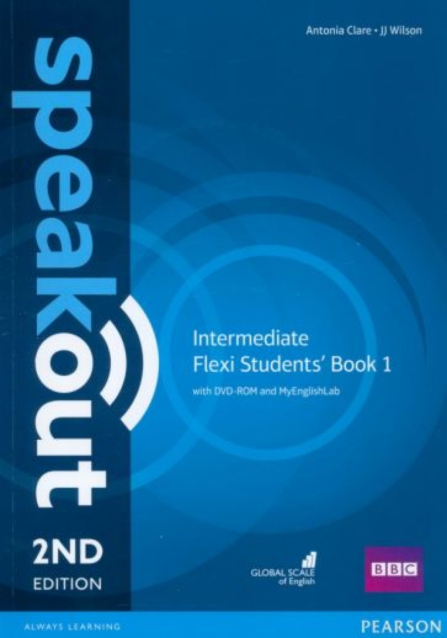 Clare Antonia Speakout. Intermediate. Flexi A. Students' Book 1 + MyEnglishLab (+DVD) 