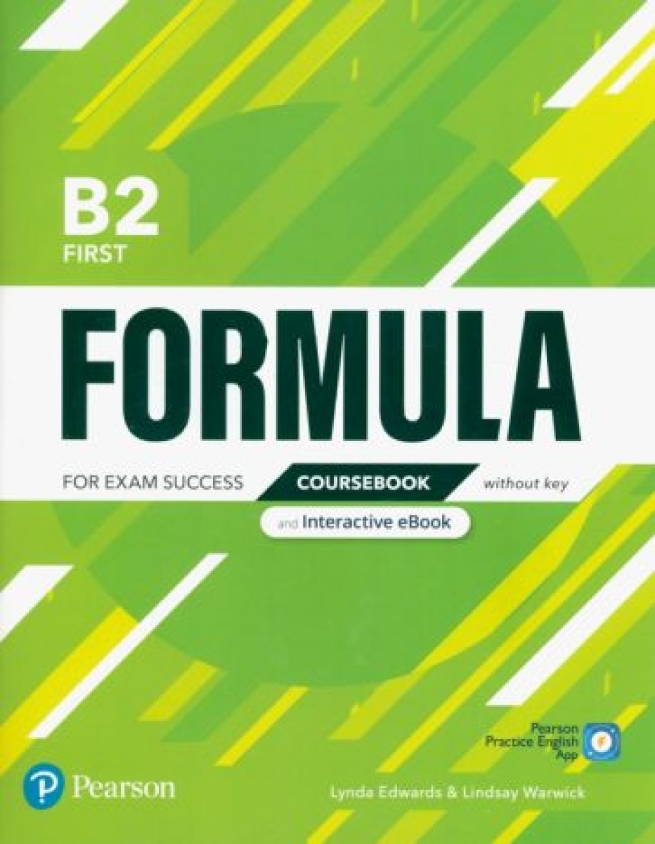 Edwards Lynda Formula. B2. First. Coursebook and Interactive eBook without key with Digital Resources & App 